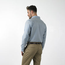 THE VOYAGER SHIRT - BLUE OXFORD