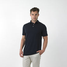 PIQUE POLO SHIRT - NAVY