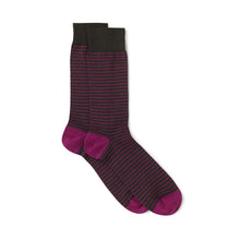 THE PORTLAND SOCK - RASPBERRY CHOCOLATE